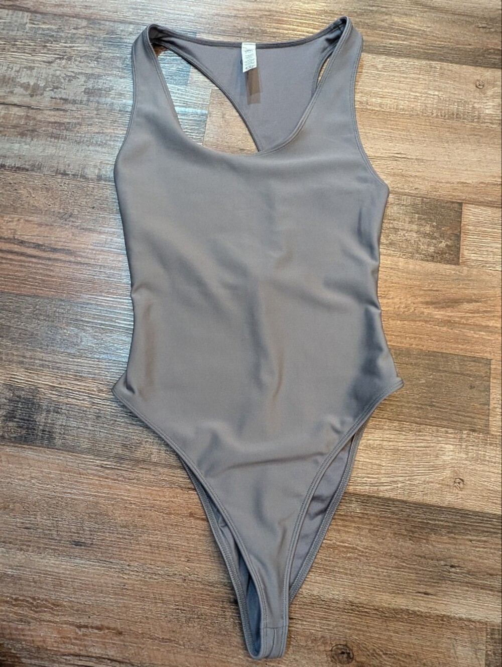Alo Yoga Airlift Barre Bodysuit Top Dusk Purple Size S